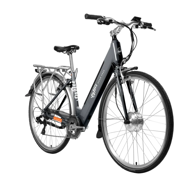 Emu Roam Step Through 700c Wheel Electric Bike Grey-1